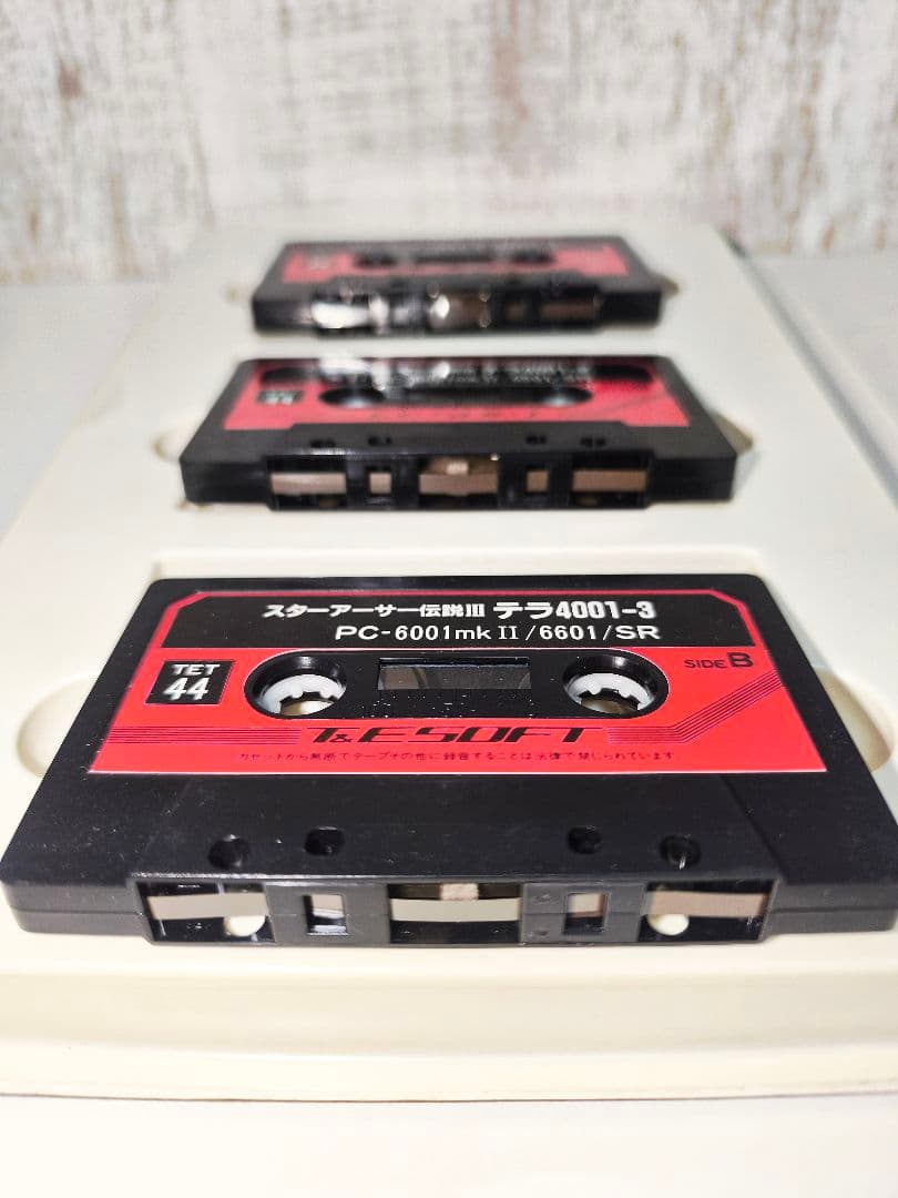 スターアーサー伝説 Ⅲ テラ4001 PC-6001 PC-6601 NEC