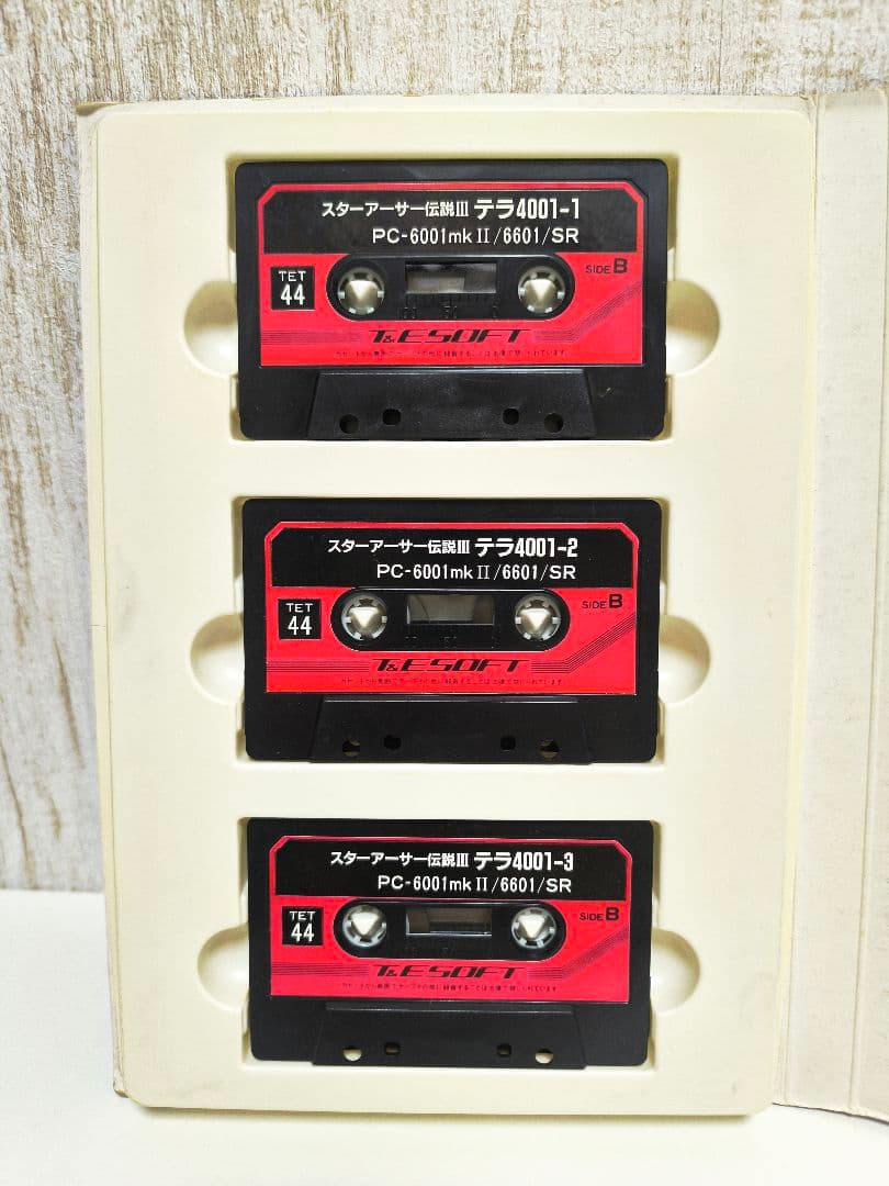 スターアーサー伝説 Ⅲ テラ4001 PC-6001 PC-6601 NEC