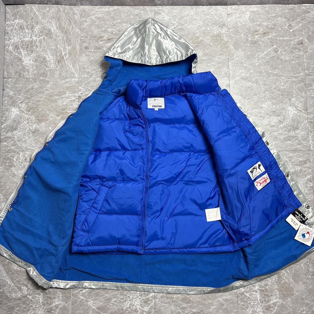 90s 希少 新品 非売品 ドジャース 2way ベンチコート M ダウンベスト