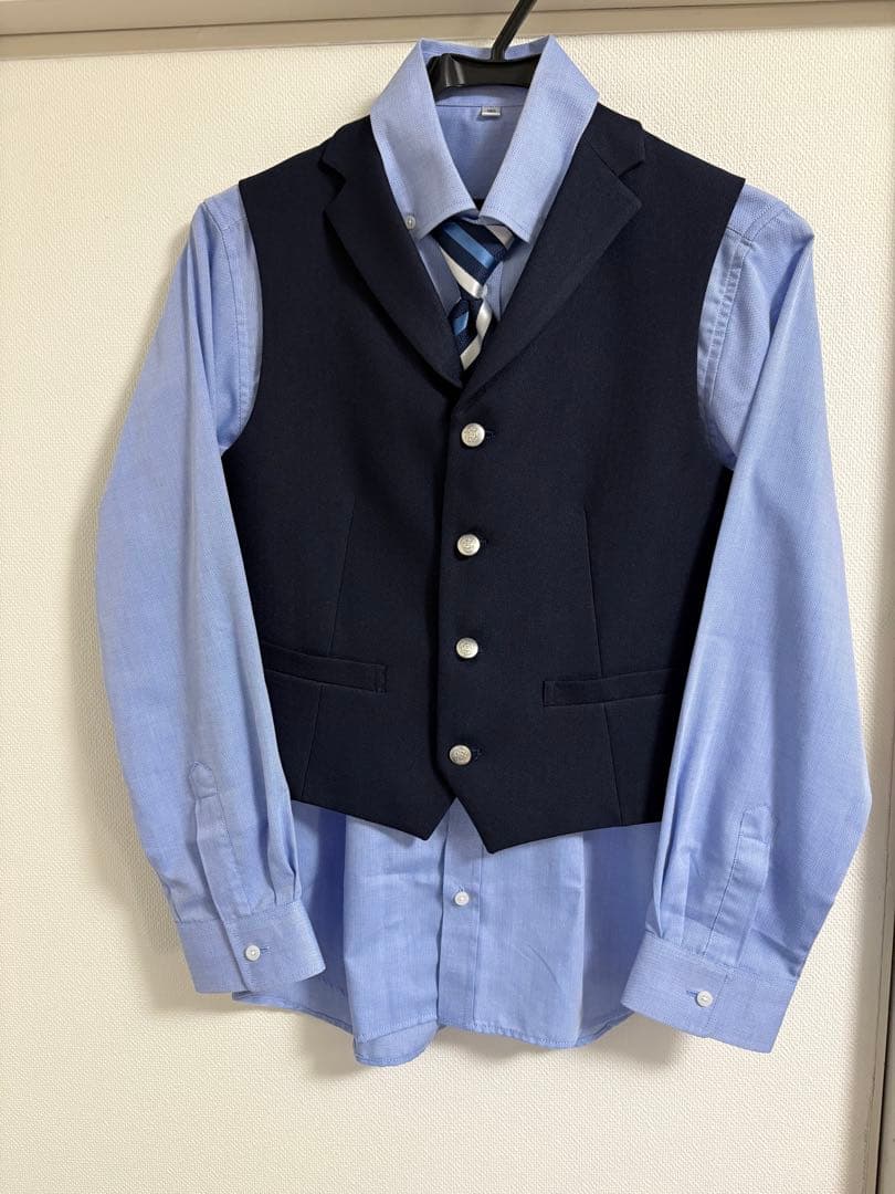 卒業式　男の子　スーツ6点セット　160cm ワンダーファクトリー