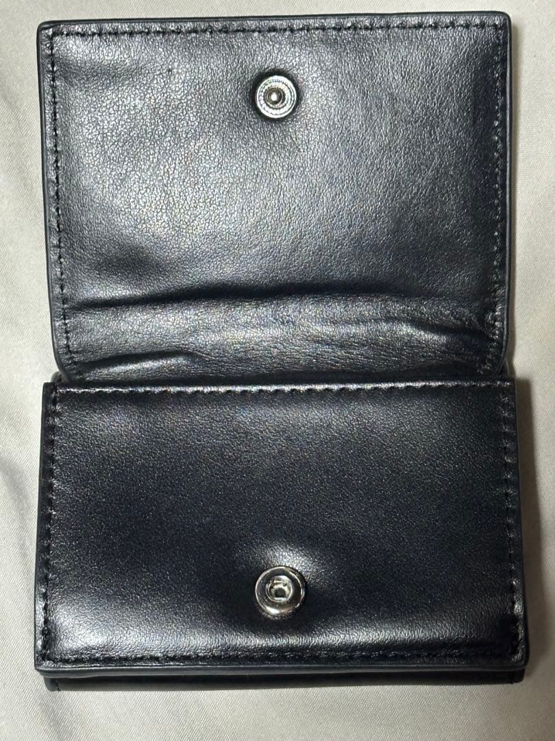 DIESEL 三つ折り財布 ブラック 箱あり