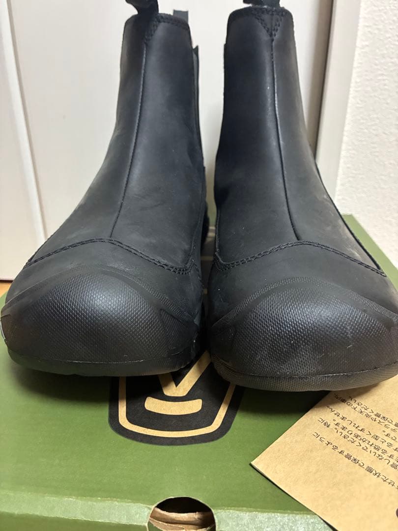 KEEN アンカレッジブーツIII サイドゴア温かいwarm本革　防水