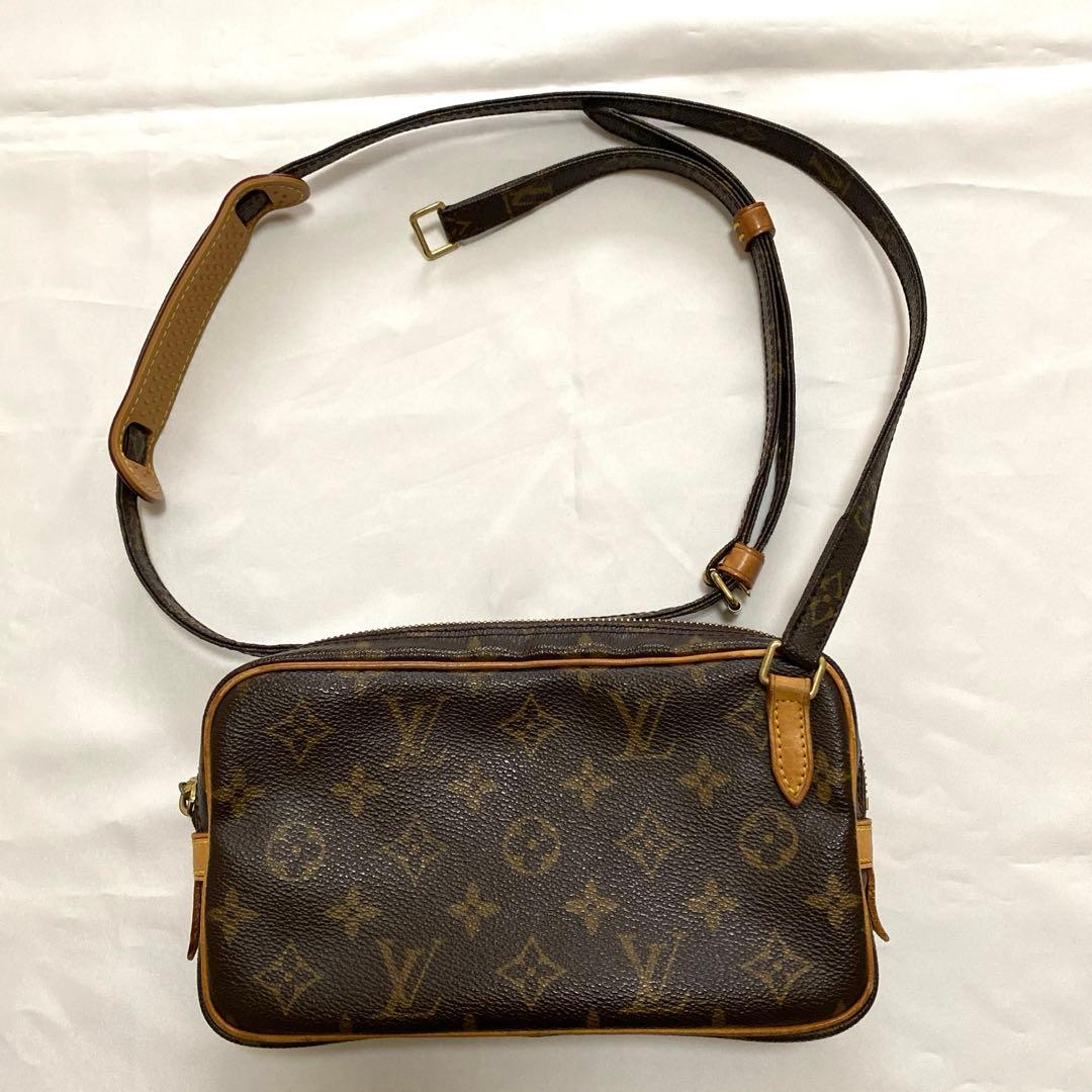 Louis Vuitton モノグラム ショルダーバッグ マルリーバンドリエール