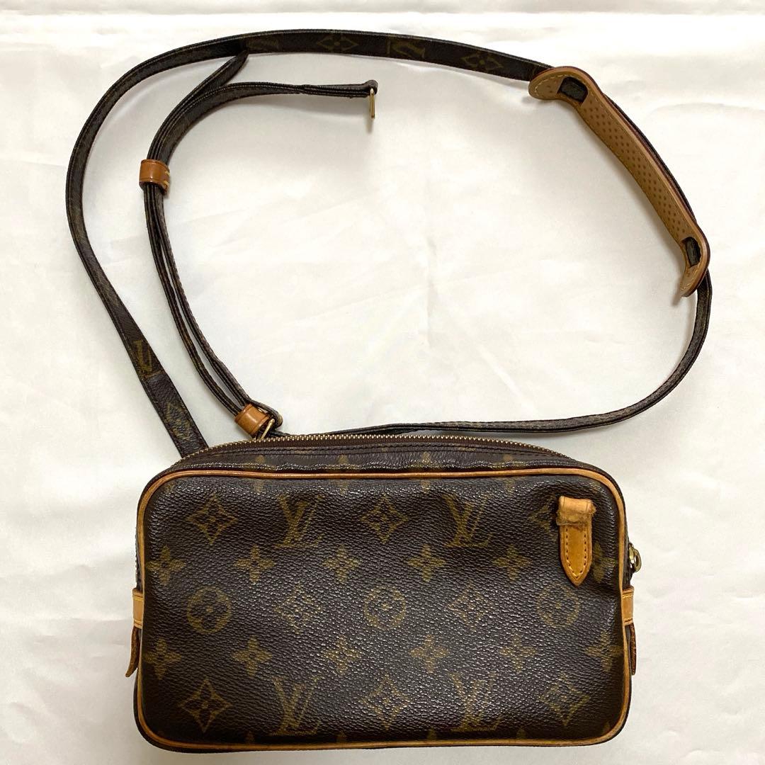 Louis Vuitton モノグラム ショルダーバッグ マルリーバンドリエール