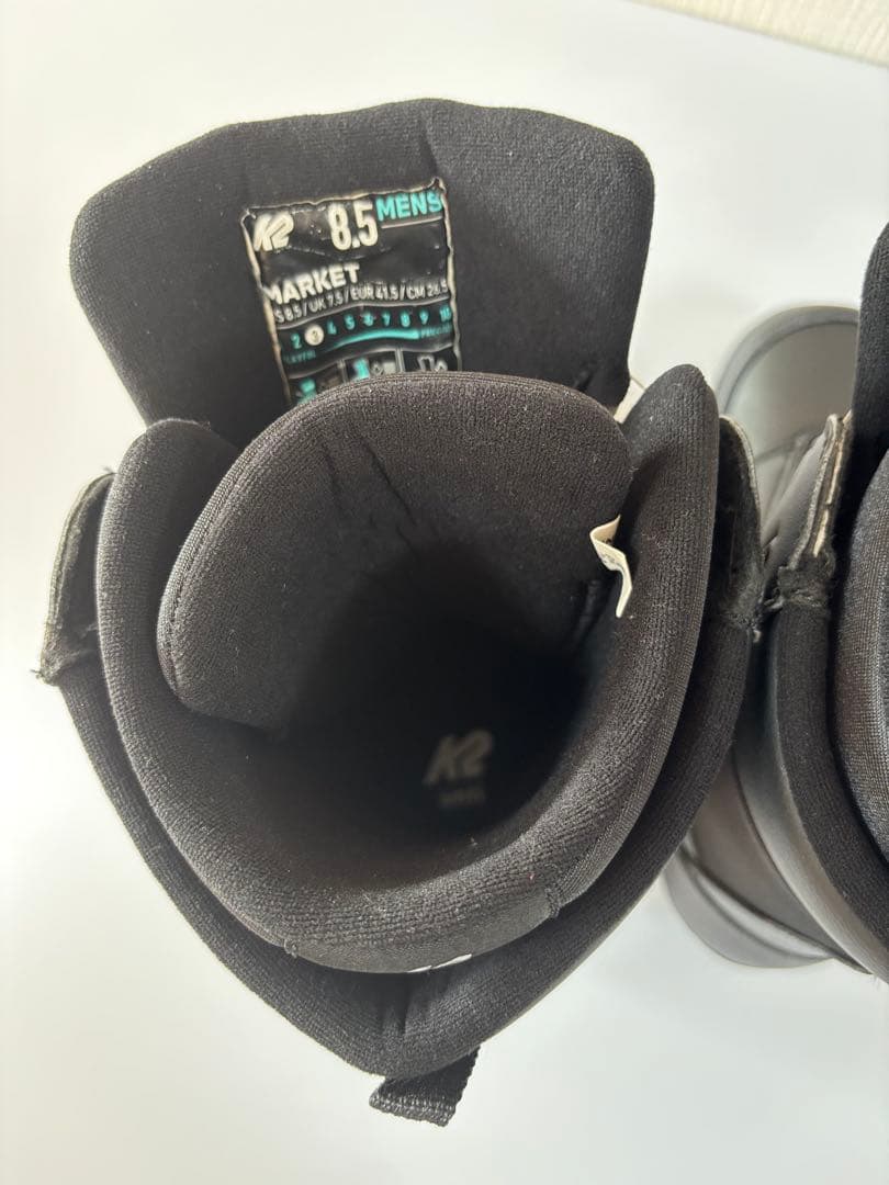 K2 ブラック スノーボードブーツ 26.5