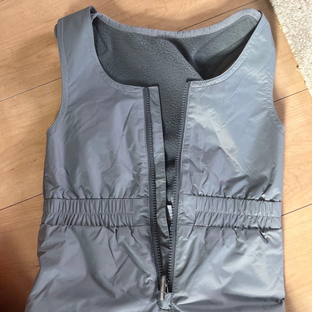 Columbia 子ども用スキーウェア 赤/グレー　xs