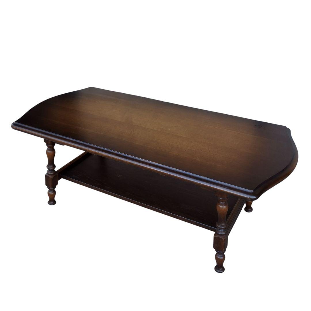 飛騨産業 キツツキ 穂高 センターテーブル コーヒーテーブル レトロ