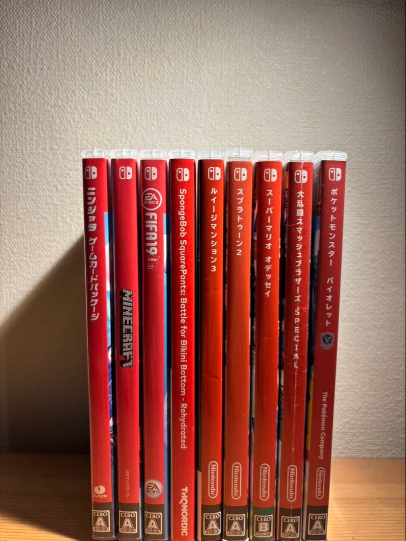 まとめ売り全10種！Switchソフト＋プロコン