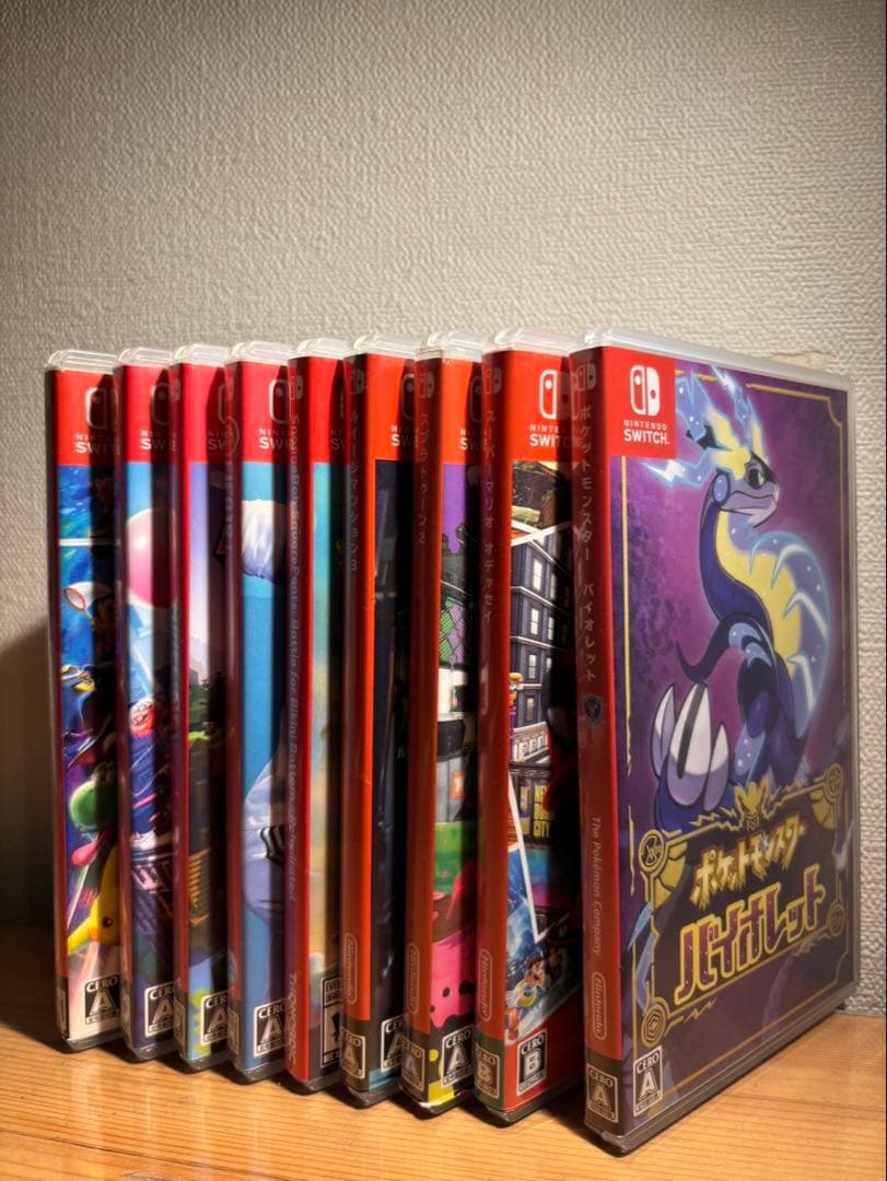 まとめ売り全10種！Switchソフト＋プロコン