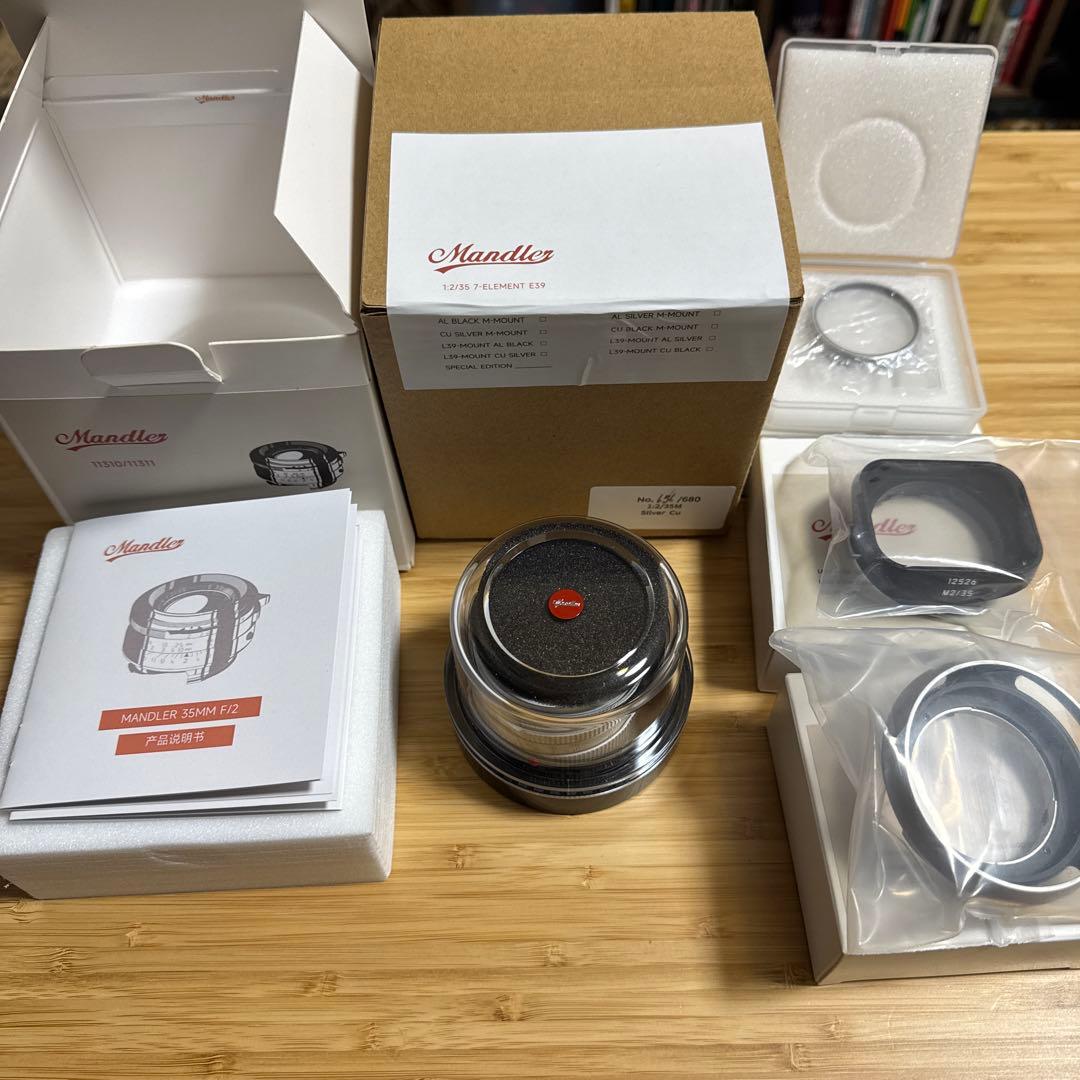 Leica M 七枚玉復刻 mandler 35mm F2 真鍮製 限定モデル