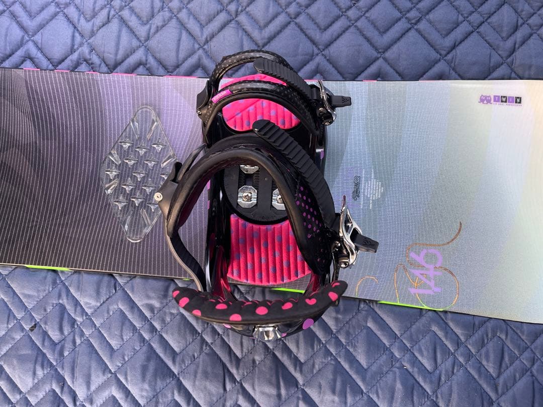 さ*様 K2 Lunar スノーボード 146cm ビンディング ケース付き ス