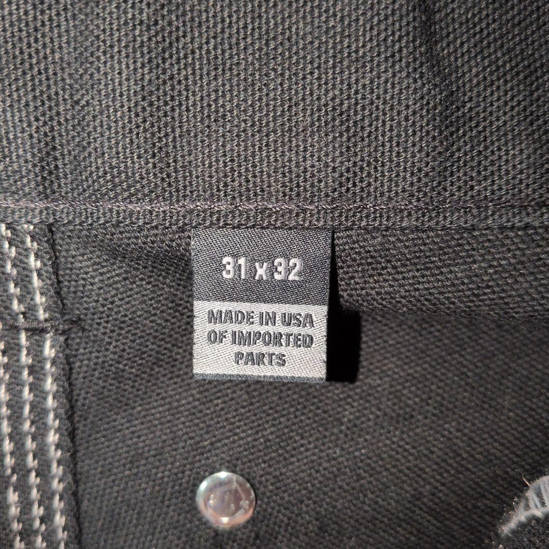 Carhartt ダブルニー　ブラック　W31×L32