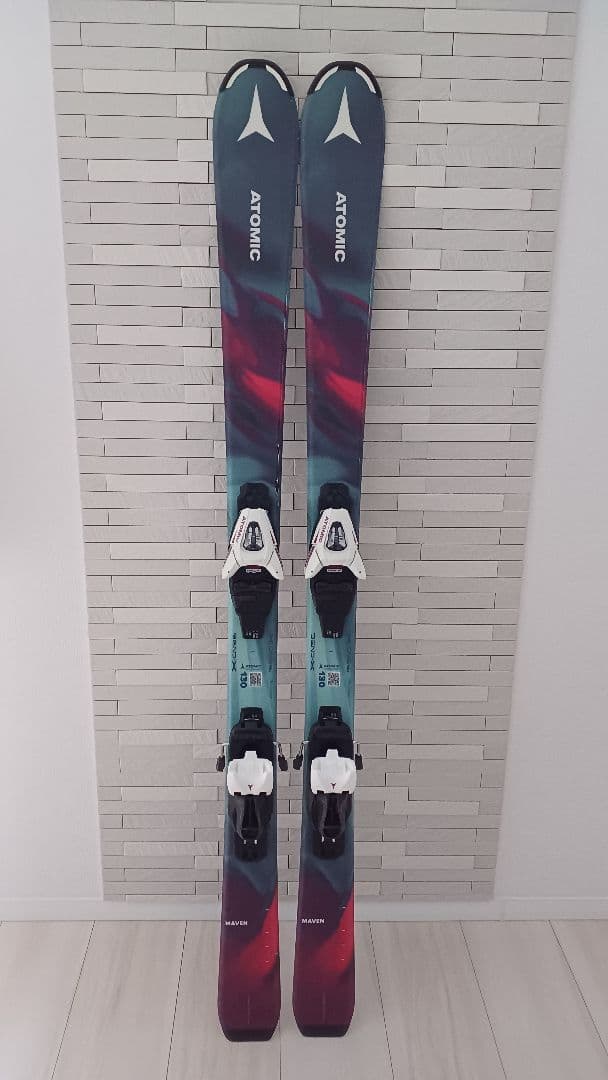 ATOMIC アトミック ジュニア スキー板＆ポール＆ケース 三点セット