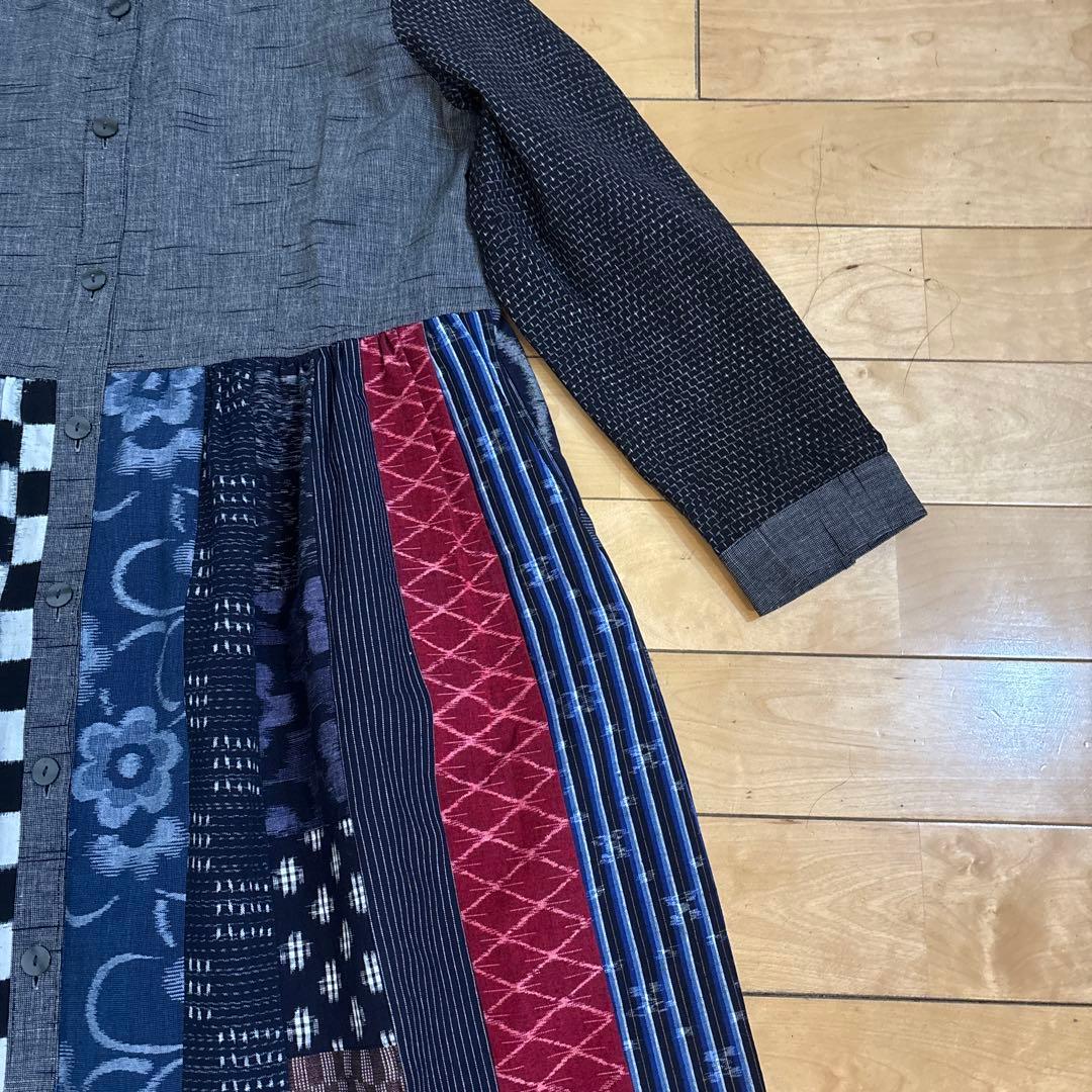 久留米絣　新品タグ付き