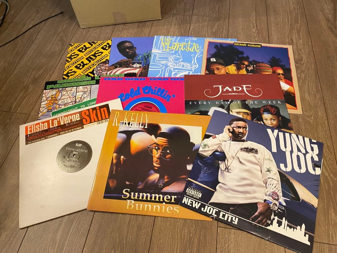 レコードまとめて約80枚 HIPHOP⑤