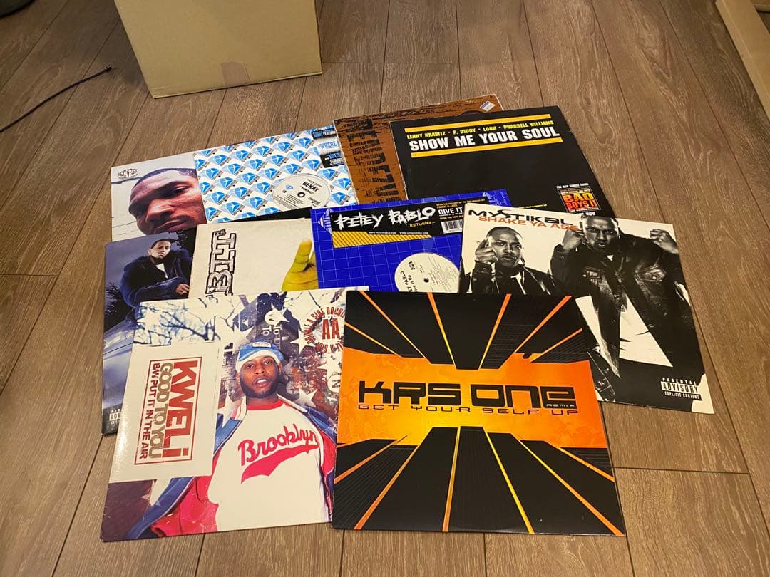 レコードまとめて約80枚 HIPHOP⑤