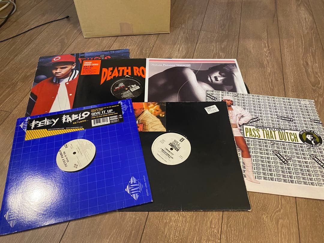 レコードまとめて約80枚 HIPHOP⑤
