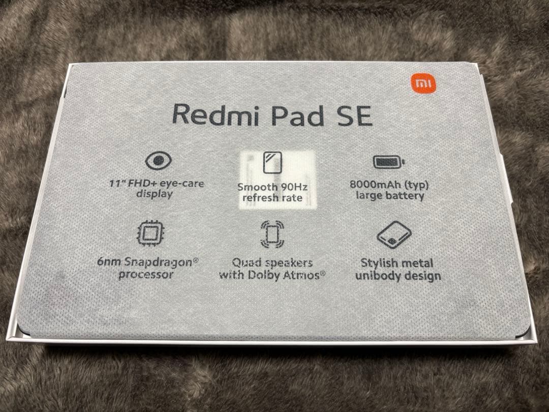 Xiaomi, Redmi Pad SE, 6GB+128GB, 11インチ