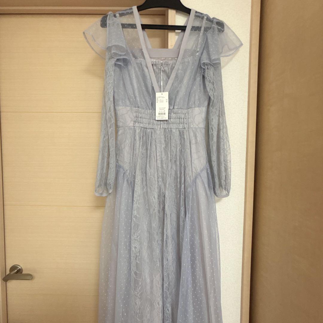 dazzlin MIXレースドレス