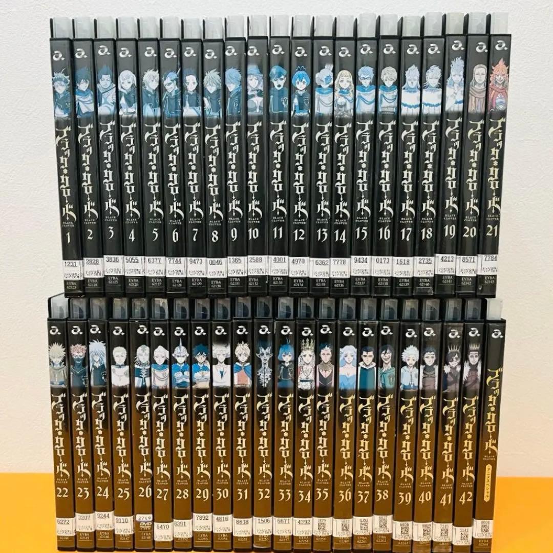 『ブラック・クローバー』全42+1巻セット レンタル使用済DVD