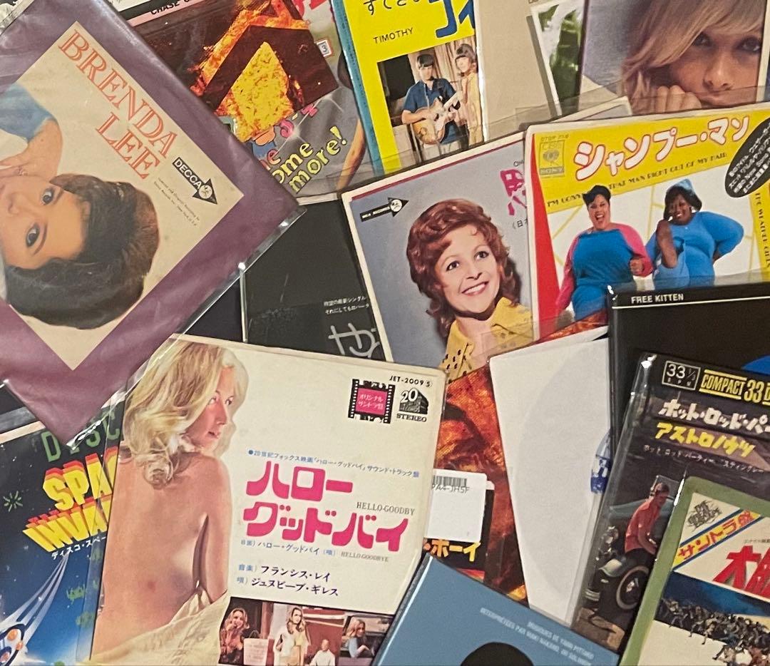 t*i様 断捨離大量まとめ　洋楽7インチEPレコード90枚超え