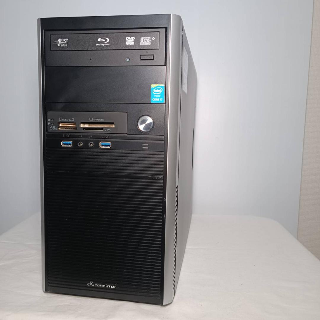 【激安ゲーミングPCフルセット】i7 GTX MS Office搭載