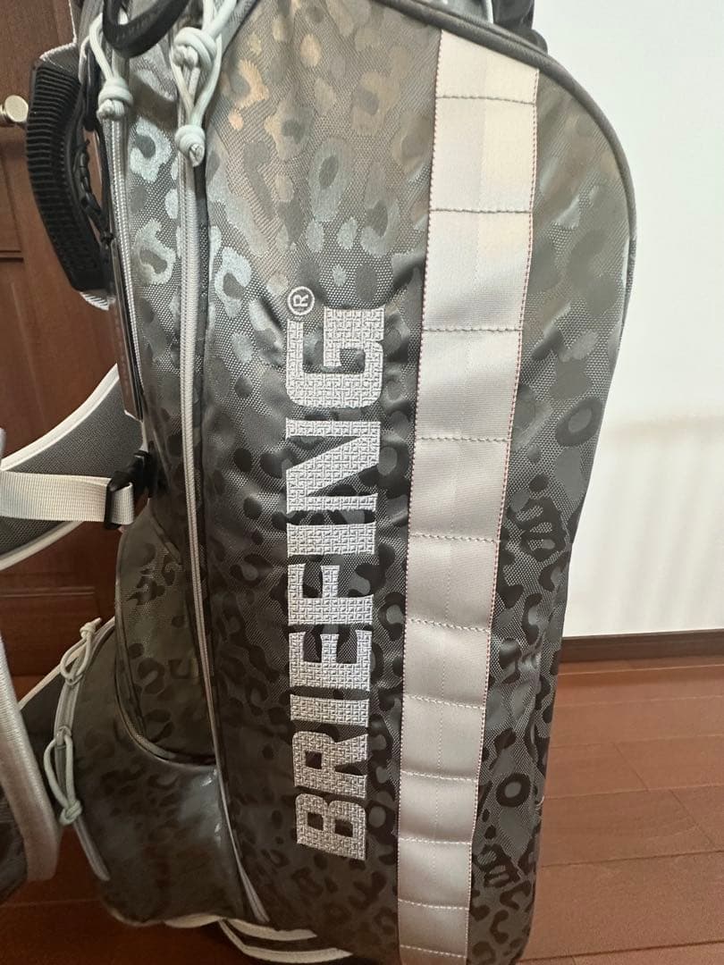 BRIEFING レオパードパターン ゴルフバッグ　ヘッドカバー3点有（未使用）