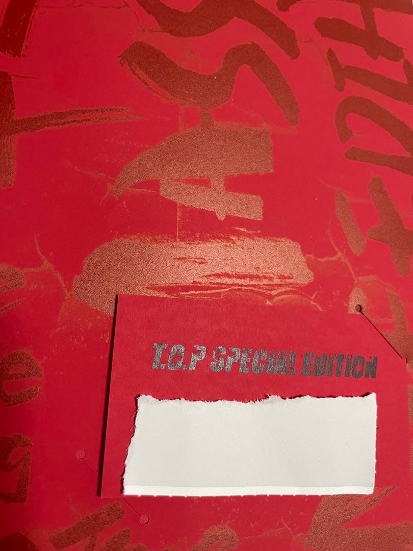 BIGBANG TOP DOOM DADA 韓国盤CD 写真集 廃盤CD タプ