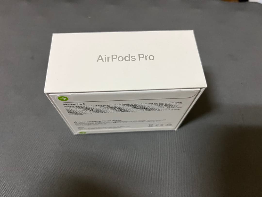新品未開封　AirPodspro3 購入直後