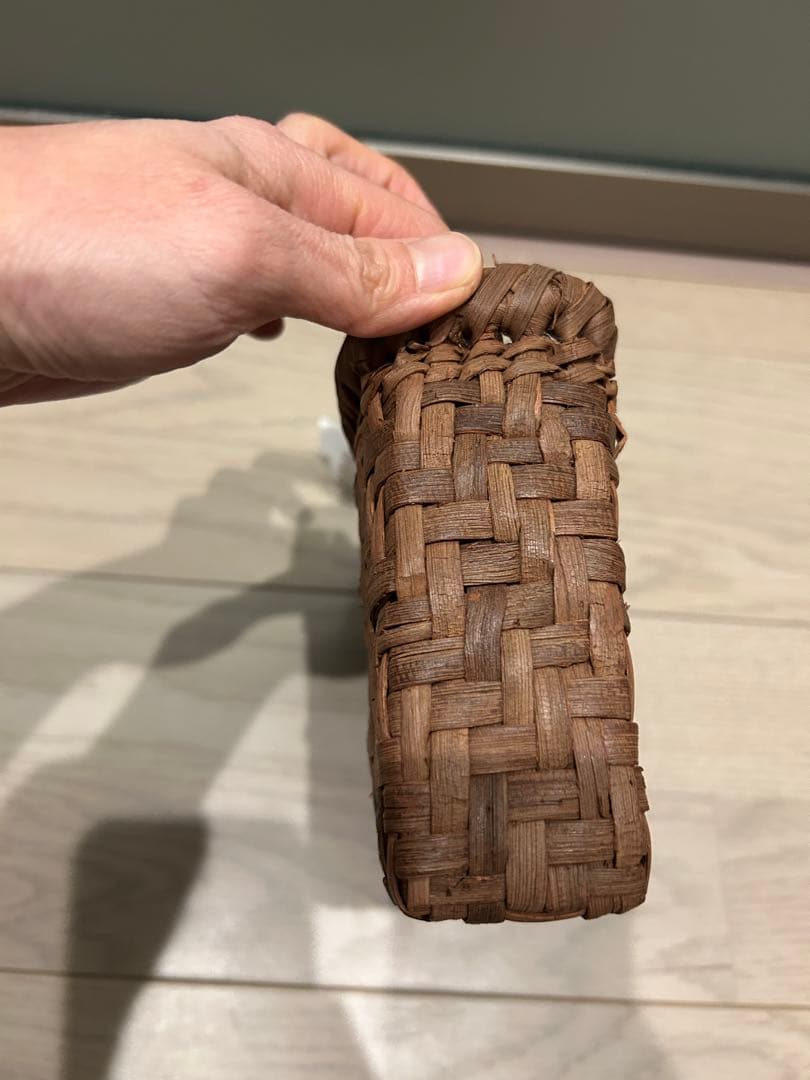 会津工人祭り　購入　山葡萄　小物入れ　セカンドバッグ　クラッチ