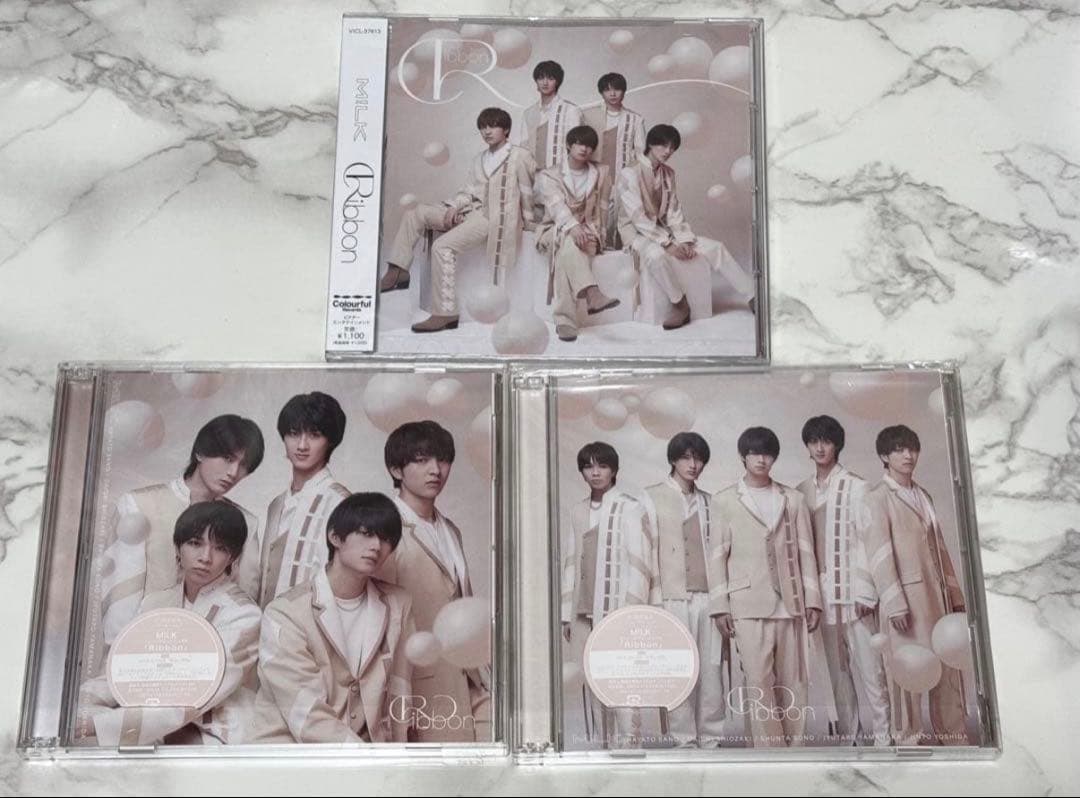 M!LK Ribbon 3形態まとめ売り