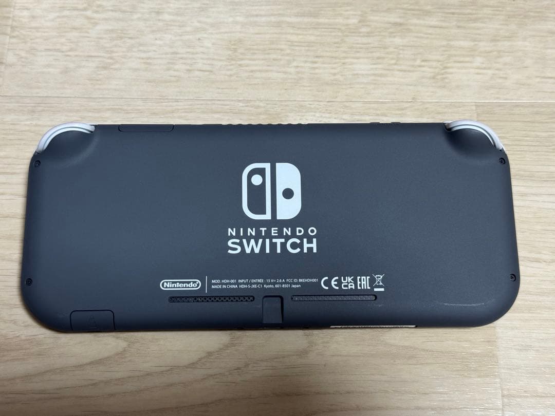 Nintendo Switch Lite グレー 本体 sdカード&ケース付き