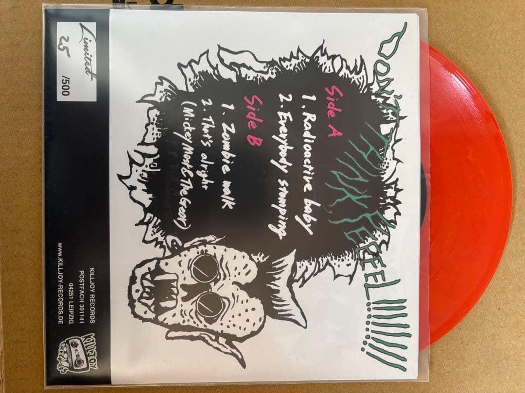 THE PSYCLOCKS PSYCLOCKS CD-Rと7inc2枚のset