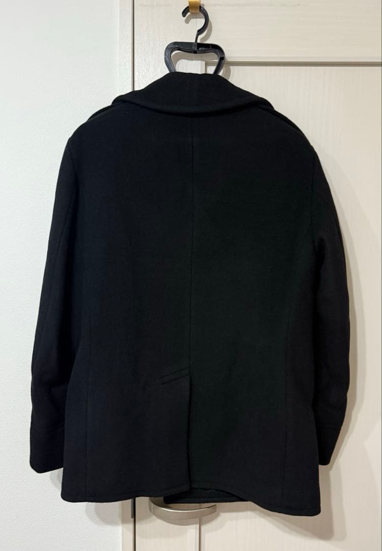 ポロラルフローレンPolo Ralph LaurenウールメルトンピーコートS黒