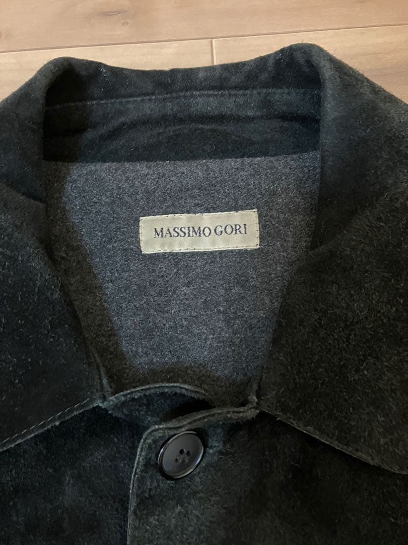 T 90s MASSIMO GORI レザー カバーオール