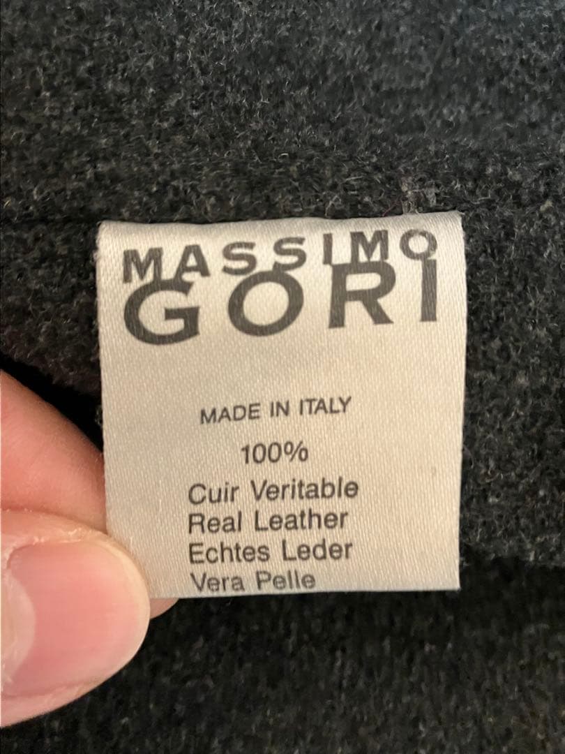 T 90s MASSIMO GORI レザー カバーオール