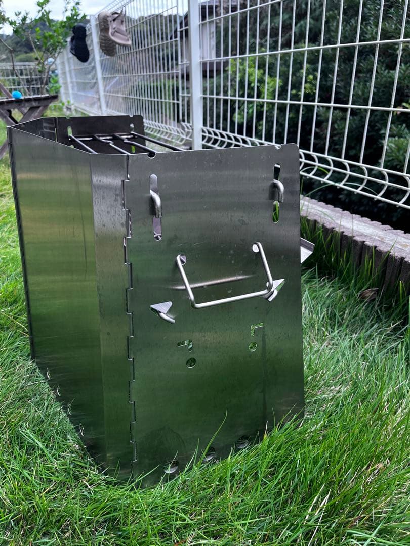 ユニフレーム 薪グリル ラージ ユニフレームのケース付き