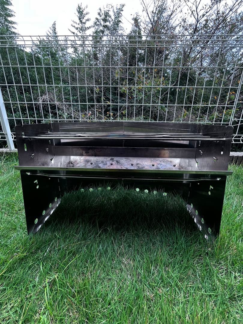 ユニフレーム 薪グリル ラージ ユニフレームのケース付き