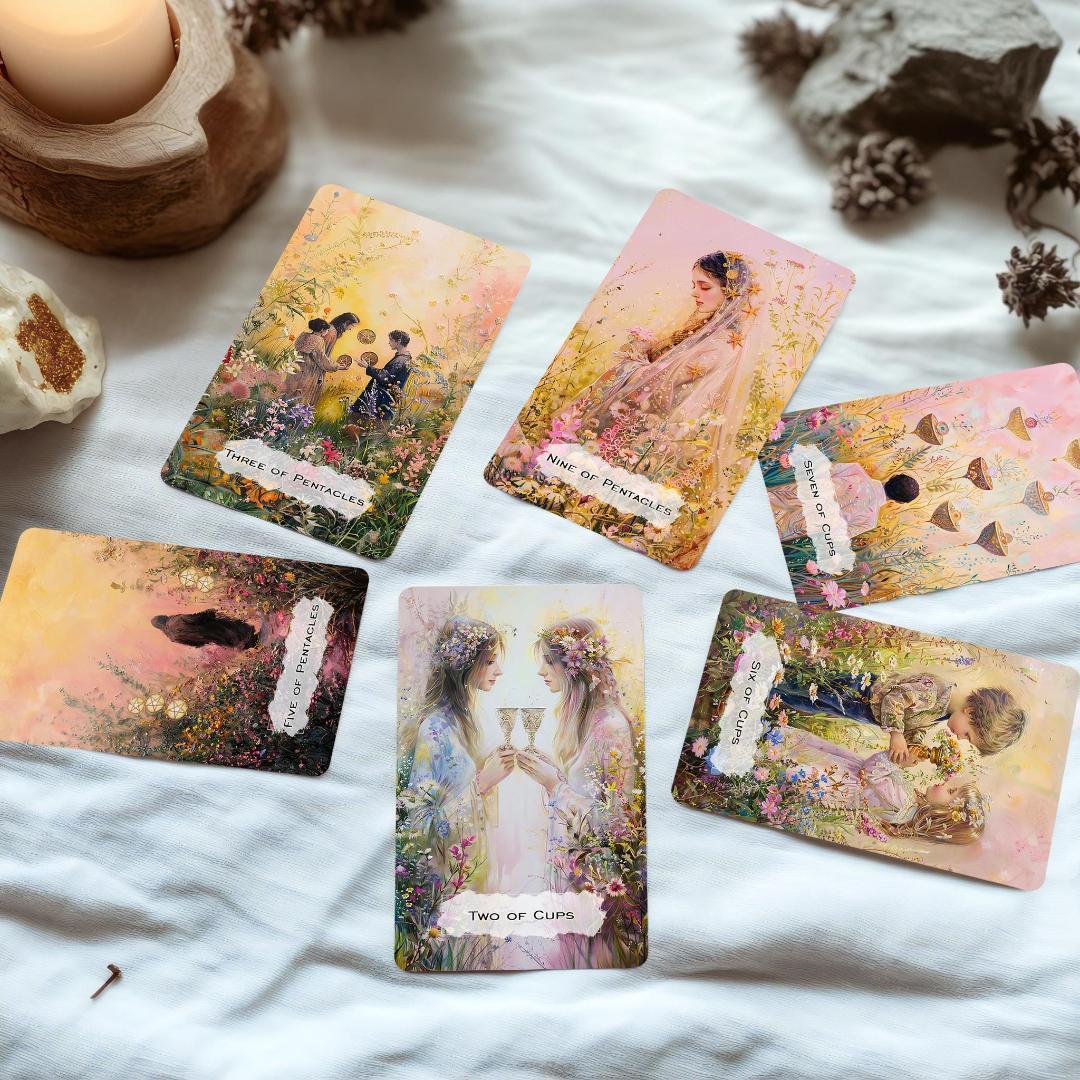 数量限定✨超美麗イラスト✨入手困難海外デッキ✨夢のように魅了するタロット