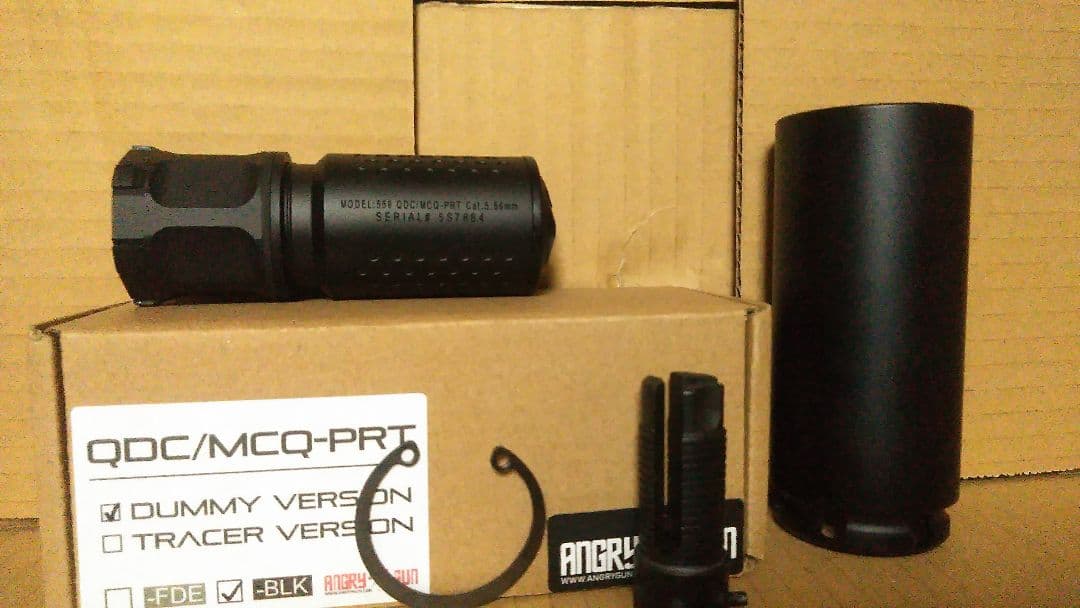 ANGRYGUN KAC QDC/CRS-PRT サプレッサー