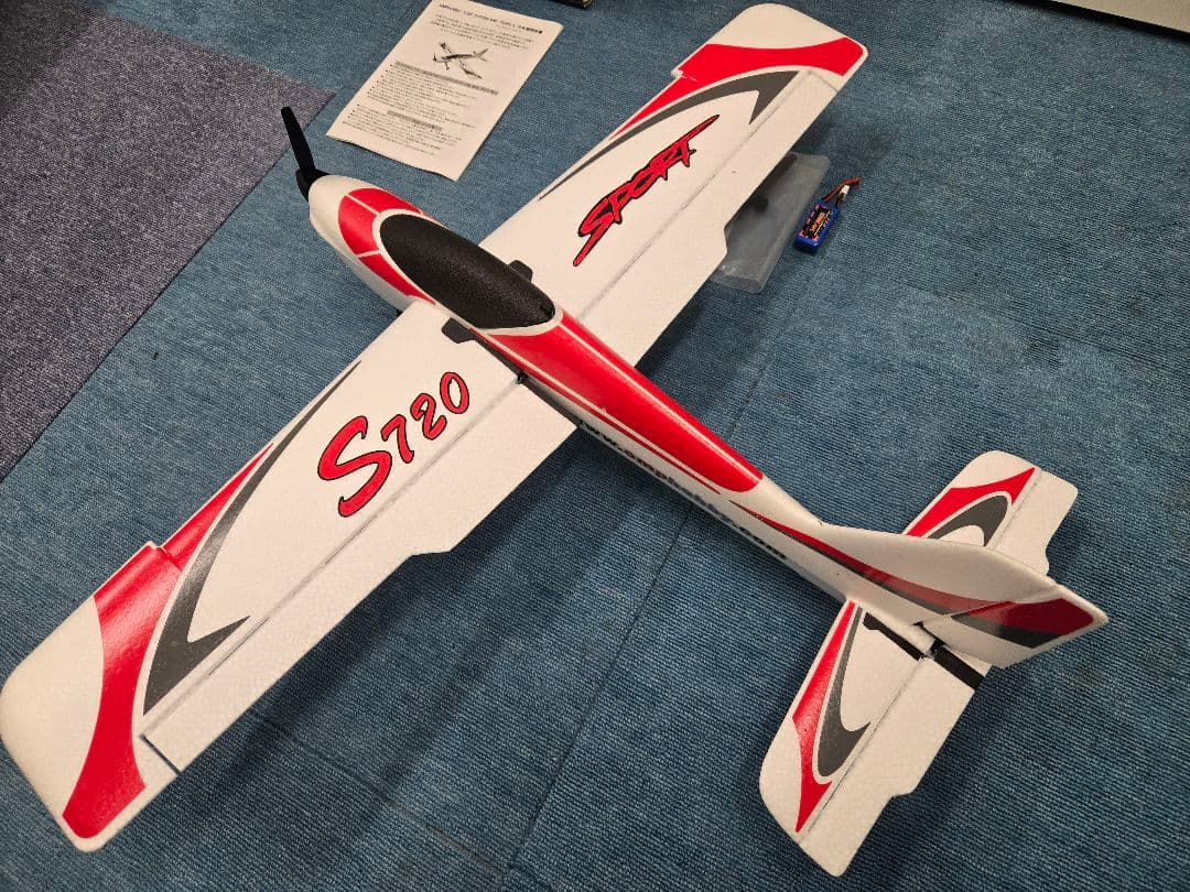 OMPHOBBY S720 S-FHSS BNF プロポレス ラジコン飛行機