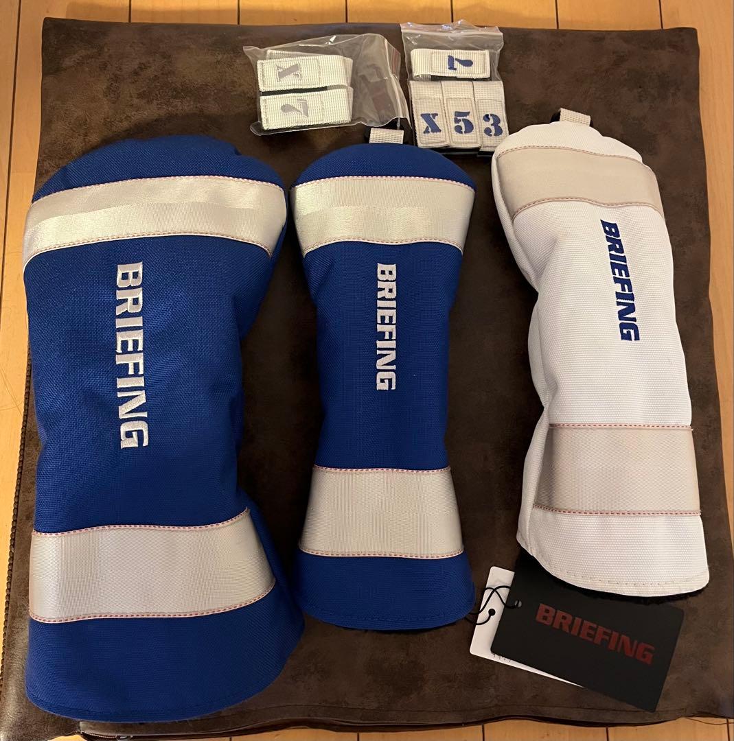 BRIEFING CR-4 キャディバッグ ヘッドカバーセット　全7点