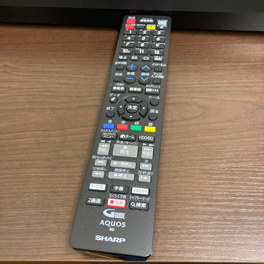SHARP AQUOSブルーレイレコーダー 2B-C10CW1