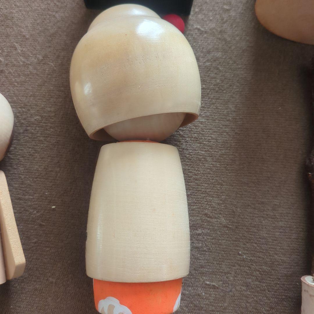 昭和レトロ　木製こけし　人形 　11点セット