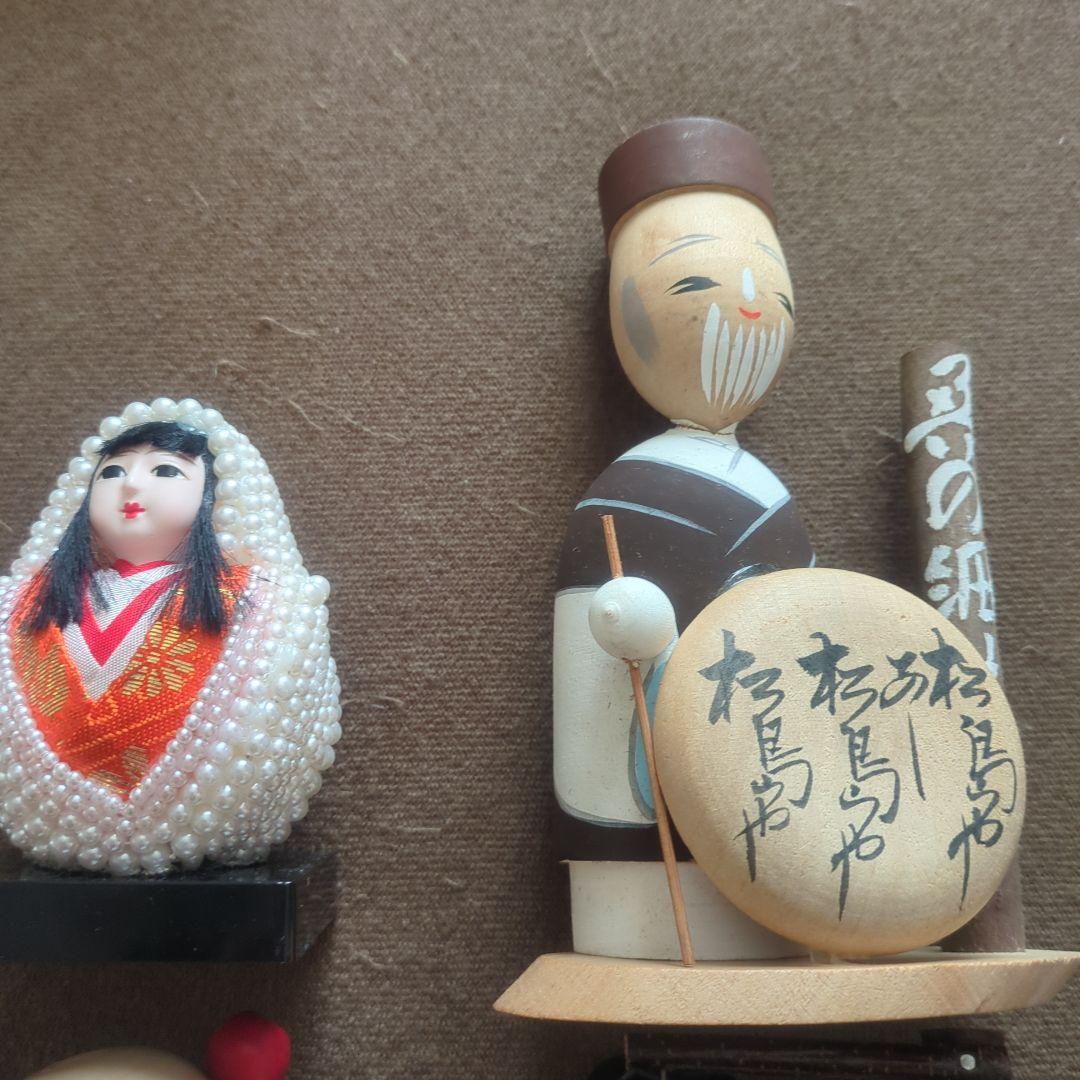昭和レトロ　木製こけし　人形 　11点セット