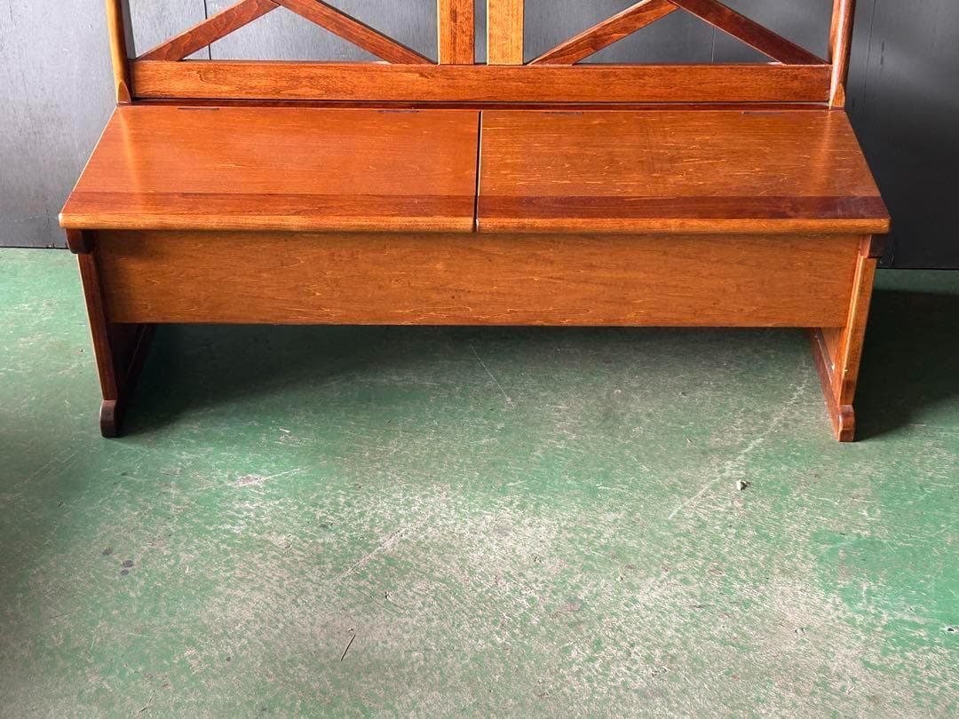 収納ベンチ　2人用　3人用 セット　YZ