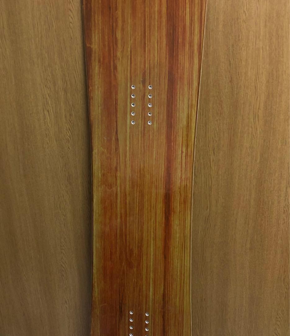 良品 JOYRIDE ジョイライド スノーボード 板 木目 専用カバー付 スノボ