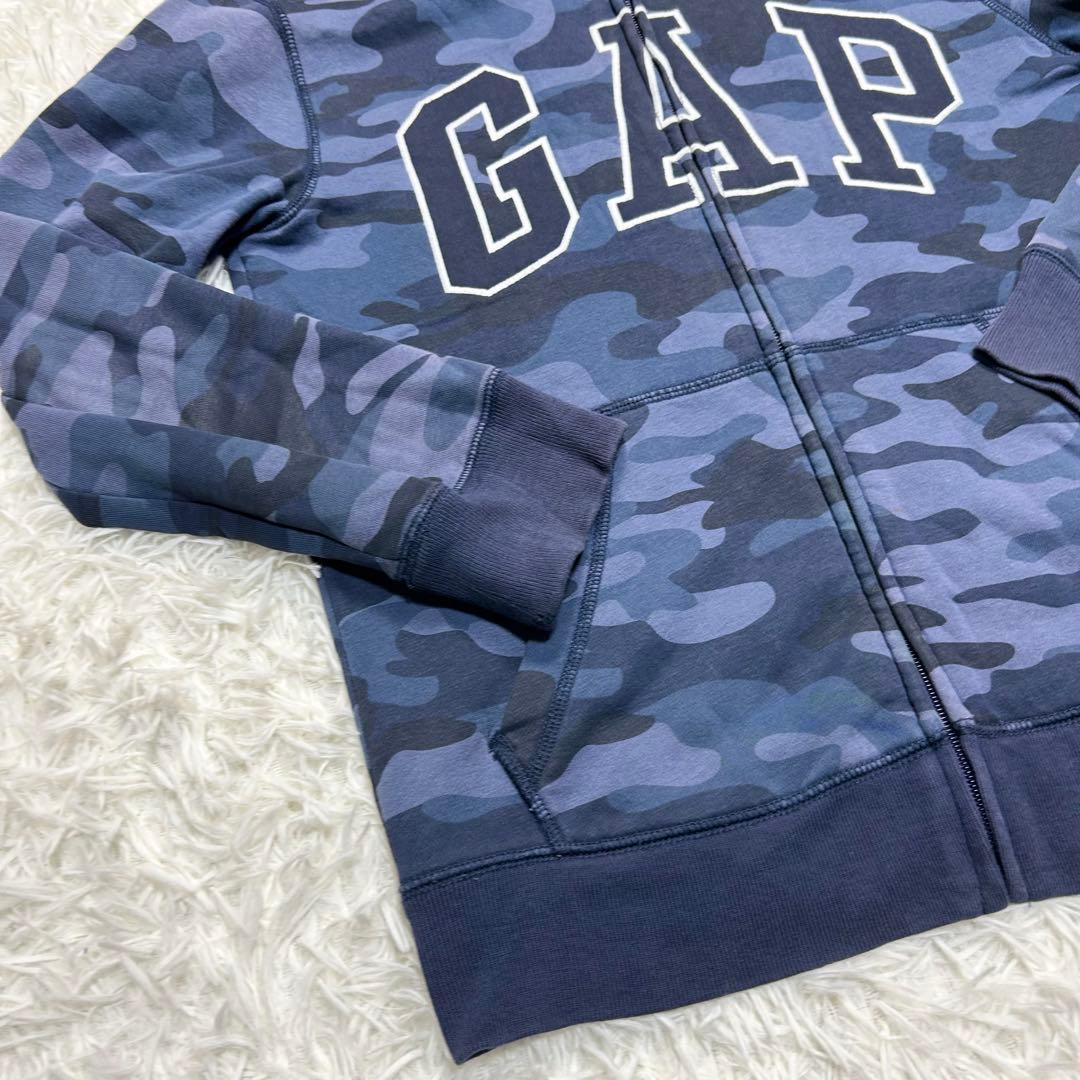 y2k GAP ギャップ ジップアップパーカー 迷彩 平成ギャル マクブリング