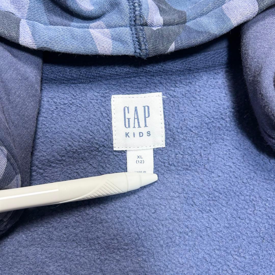 y2k GAP ギャップ ジップアップパーカー 迷彩 平成ギャル マクブリング