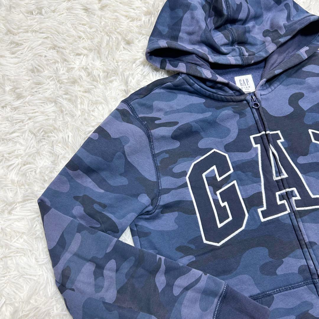 y2k GAP ギャップ ジップアップパーカー 迷彩 平成ギャル マクブリング